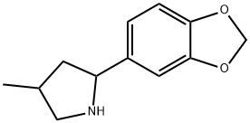 Pyrrolidine, 2-(1,3-benzodioxol-5-yl)-4-methyl- (9CI)|