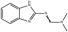 Methanimidamide, N-1H-benzimidazol-2-yl-N,N-dimethyl- (9CI) Struktur
