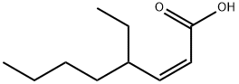 (Z)-4-ethyl-oct-2-enoic acid Struktur