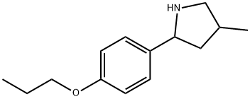 603089-62-9 Pyrrolidine, 4-methyl-2-(4-propoxyphenyl)- (9CI)