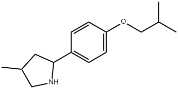 Pyrrolidine, 4-methyl-2-[4-(2-methylpropoxy)phenyl]- (9CI)|