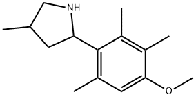 Pyrrolidine, 2-(4-methoxy-2,3,6-trimethylphenyl)-4-methyl- (9CI) Structure