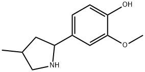 Phenol, 2-methoxy-4-(4-methyl-2-pyrrolidinyl)- (9CI)|