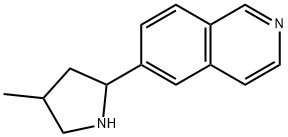 603090-02-4 Isoquinoline, 6-(4-methyl-2-pyrrolidinyl)- (9CI)