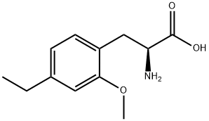 Phenylalanine, 4-ethyl-2-methoxy- (9CI) Structure