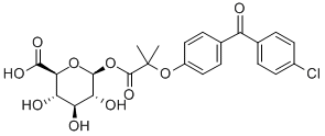 60318-63-0 FENOFIBRIC ACID ACYL-Β-D-GLUCURONIDE (〜90%)