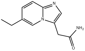 Imidazo[1,2-a]pyridine-3-acetamide, 6-ethyl- (9CI)|