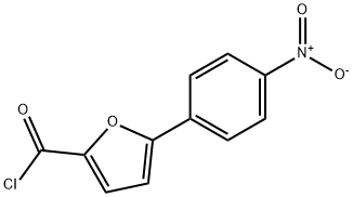 5-(4-NITROPHENYL)FURAN-2-CARBONYL CHLORIDE 化学構造式