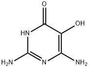 2,5 Diamino 4,6 Dihydroxy Pyrimidine hydrocholoride 化学構造式