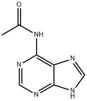 6-N-乙酰腺嘌呤,6034-68-0,结构式