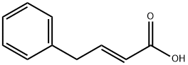 γ-フェニルクロトン酸 化学構造式