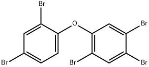 ペンタブロモ（フェノキシベンゼン） 化学構造式