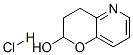 2H-Pyrano[3,2-b]pyridin-2-ol,3,4-dihydro-,hydrochloride(9CI) 化学構造式