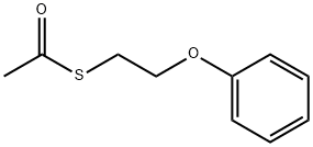 S-(2-PHENOXYETHYL)THIOACETATE  98 化学構造式