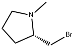 (2S)-2-(broMoMethyl)-1-Methyl-Pyrrolidine 化学構造式