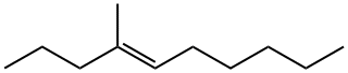 (E)-4-Methyl-4-decene Structure