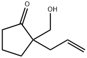Cyclopentanone, 2-(hydroxymethyl)-2-(2-propenyl)- (9CI),603944-74-7,结构式