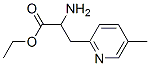 2-Pyridinepropanoicacid,alpha-amino-5-methyl-,ethylester(9CI)|