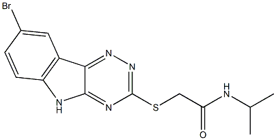 603946-96-9 Acetamide, 2-[(8-bromo-2H-1,2,4-triazino[5,6-b]indol-3-yl)thio]-N-(1-methylethyl)- (9CI)