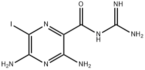 6-Iodoamiloride,hydrochloridedihydrate 结构式