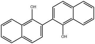 2,2'-BINAPHTHALENE]-1,1'-DIOL 结构式