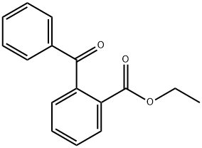 2-苯甲酰苯甲酸乙酯, 604-61-5, 结构式
