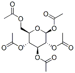 β-D-葡萄糖五乙酸酯,604-69-3,结构式
