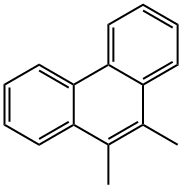 9,10-ジメチルフェナントレン 化学構造式