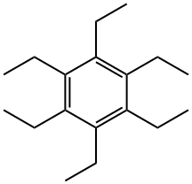 六乙苯,604-88-6,结构式