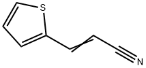 3-(噻吩-2-基)丙烯腈, 6041-28-7, 结构式