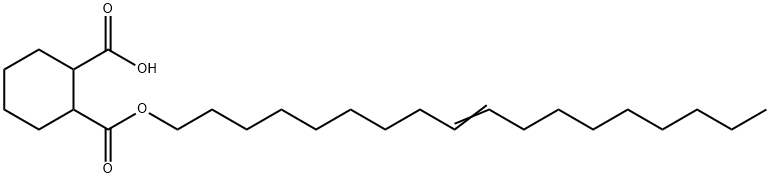 octadecen-9-yl hydrogen cyclohexane-1,2-dicarboxylate Struktur
