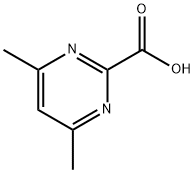 2-Pyrimidinecarboxylicacid,4,6-dimethyl-(6CI,9CI) 化学構造式