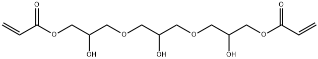 GLYCEROL 1,3-DIGLYCEROLATE DIACRYLATE|2-丙烯酸-(2-羟基-1,3-亚丙基)二[氧基(2-羟基-3,1-亚丙基)]酯