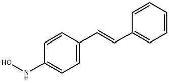 N-[(E)-p-Styrylphenyl]hydroxylamine 结构式