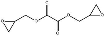 エタン二酸ビス(オキシラニルメチル) 化学構造式