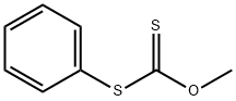 Dithiocarbonic acid O-methyl S-phenyl ester Structure