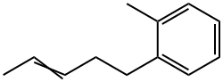 5-邻甲苯基-2-戊烯,顺反异构体混合物,6047-69-4,结构式