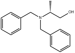 (-)-N,N-DIBENZYL-D-ALANINOL Structure