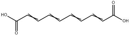 DECA-2,4,6,8(E,E,E,E)-TETRAENEDIOIC ACID Structure