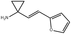(E)-1-(2-(FURAN-2-YL)VINYL)CYCLOPROPANAMINE 结构式
