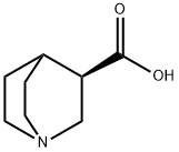 1-Azabicyclo[2.2.2]octane-3-carboxylicacid,(3R)-(9CI),604803-81-8,结构式