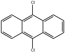 9,10-二氯蒽, 605-48-1, 结构式