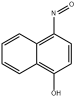 4-ニトロソ-1-ナフトール 化学構造式