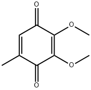 2,3-二甲氧基-5-甲基-1,4-苯醌,605-94-7,结构式