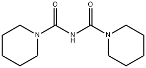 N-(1-Piperidinylcarbonyl)-1-piperidinecarboxamide Struktur