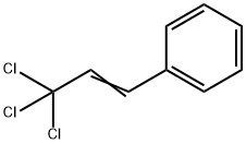 (3,3,3-トリクロロ-1-プロペニル)ベンゼン 化学構造式