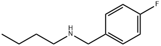N-(4-氟苄基)-1-丁基胺 结构式
