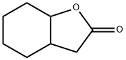 八氢苯并呋喃-2-酮, 6051-03-2, 结构式