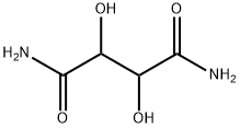 2,3-ジヒドロキシブタンジアミド 化学構造式