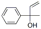 2-苯基丁-3-烯-2-醇,6051-52-1,结构式